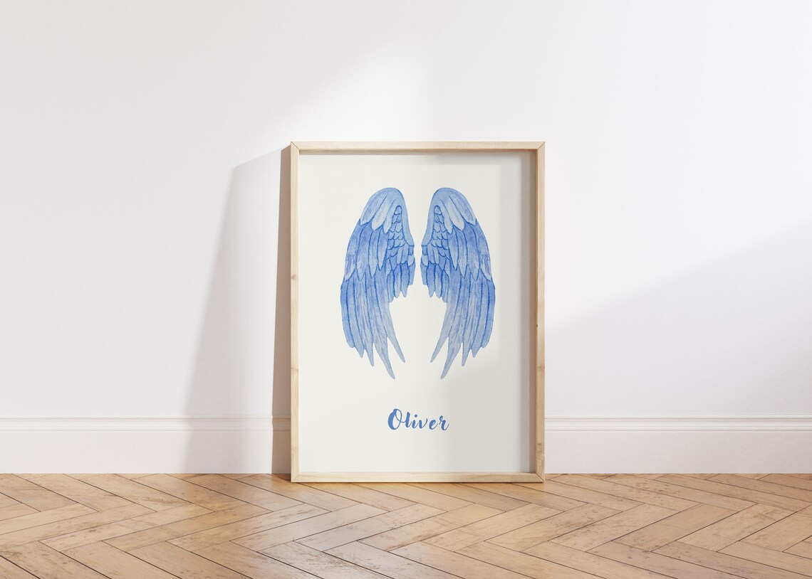 Customizable Nursery Poster, Personalized Baby Name Art Print - Image 4