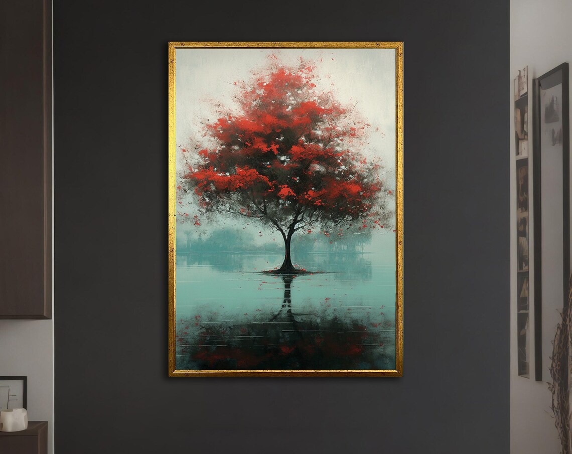 Tree Wall Art For Your Home And Office Modern Decor Ideas With Different Frame Options Natural And Vibrant Home Wall Decor