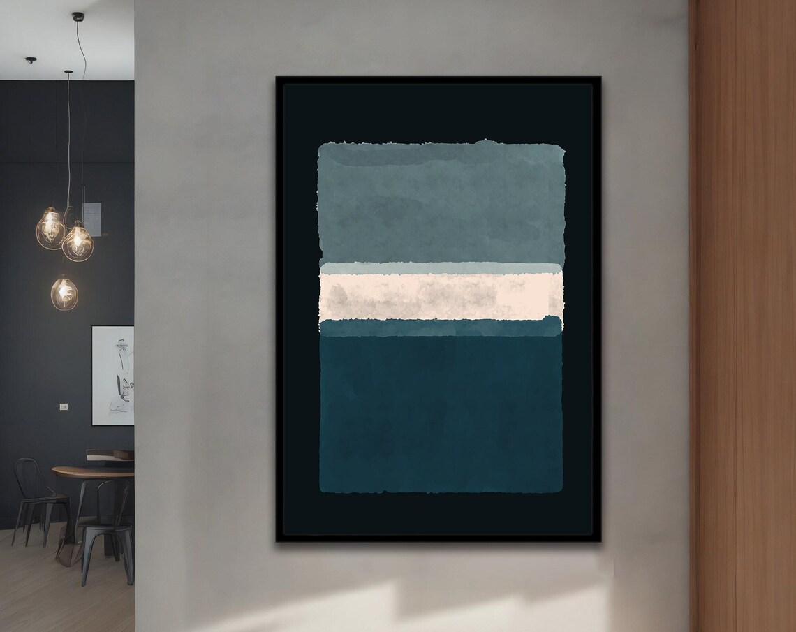 Mark Rothko Mix Abstract, Modern Minimal Art