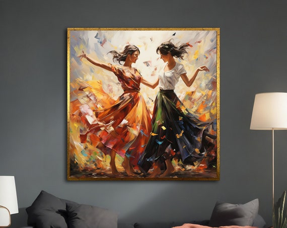 The Dance Painting Dancing Girls Poster Home Decor Office Wall Decor