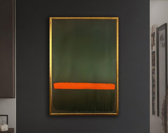 Mark Rothko-Inspired Color Mix Wall Art Print