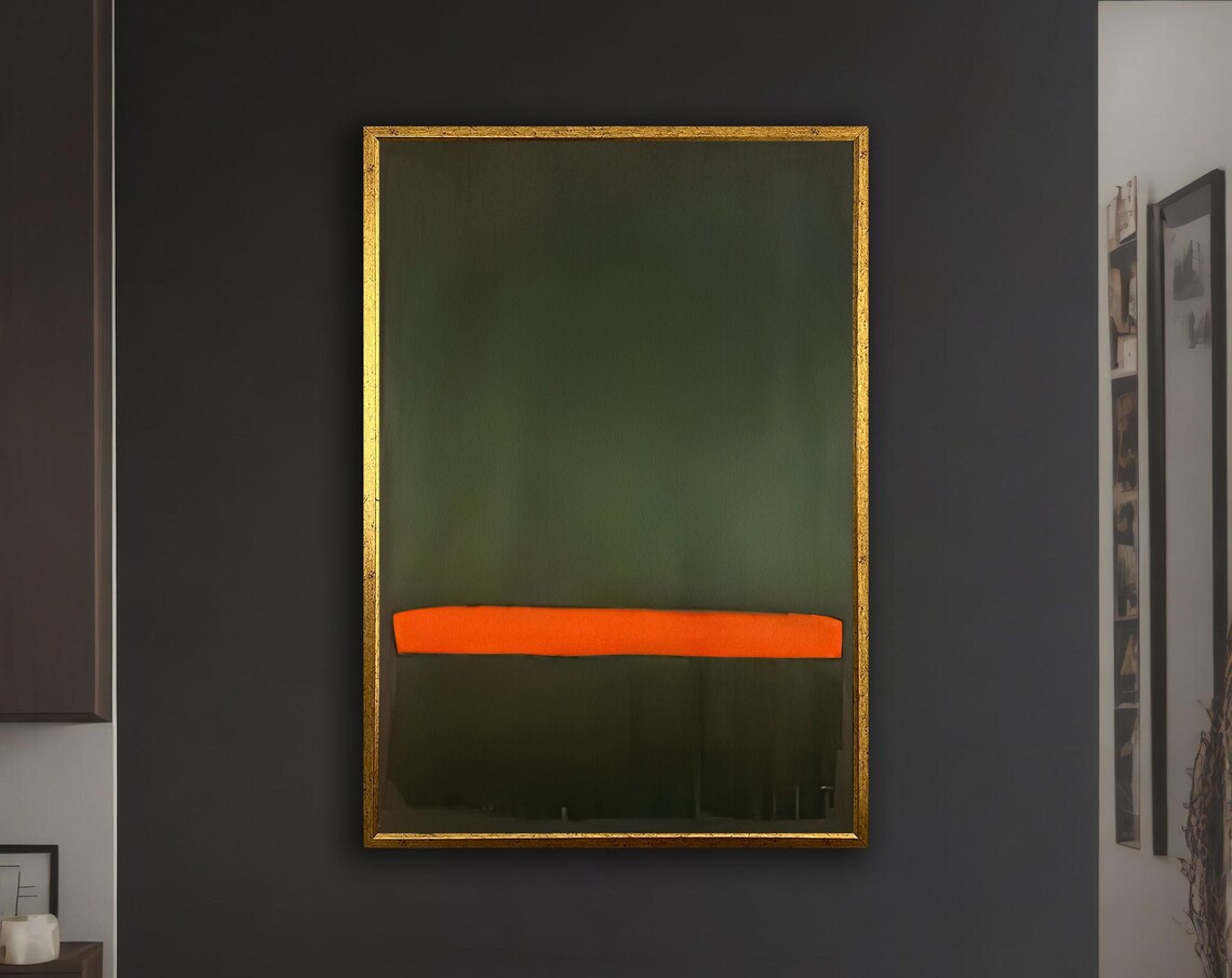 Mark Rothko-Inspired Color Mix Wall Art Print