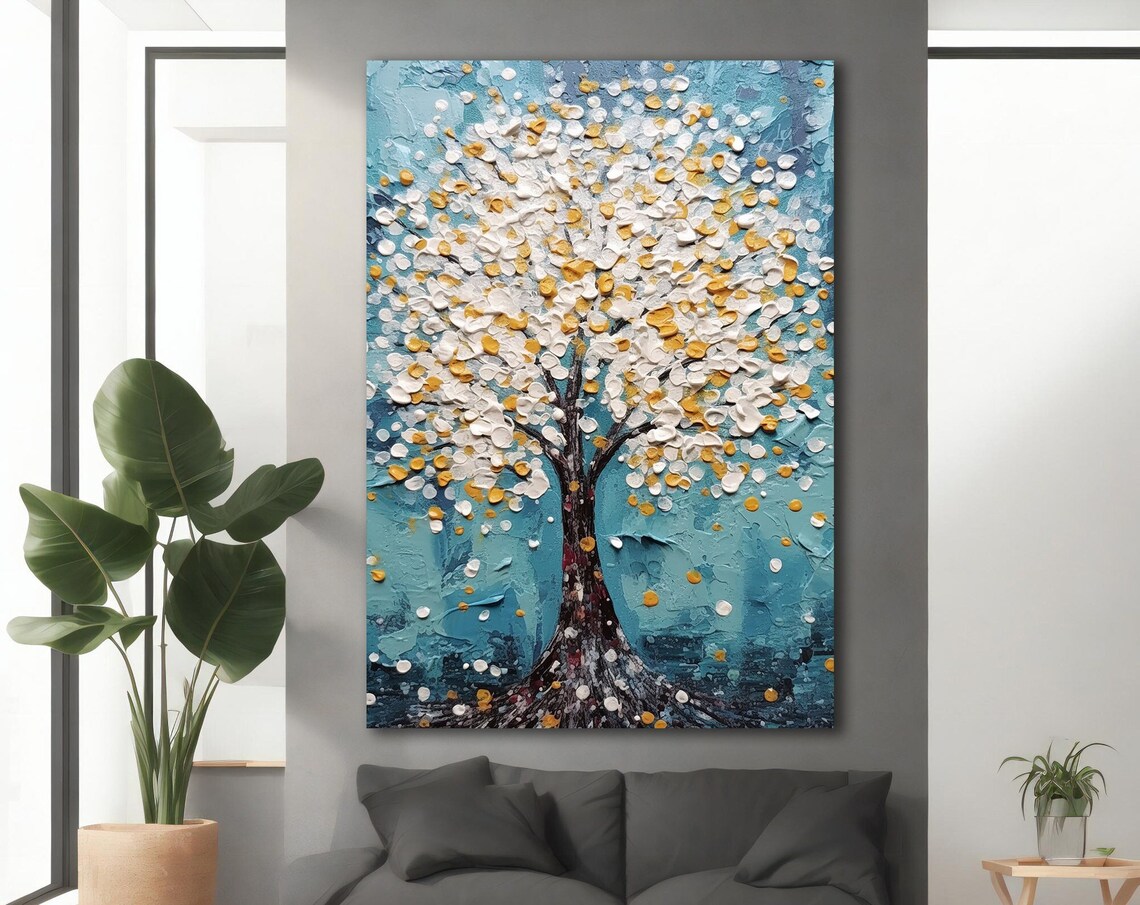 Tree Wall Art For Your Home And Office Modern Decor Ideas With Different Frame Options Natural And Vibrant Home Wall Decor