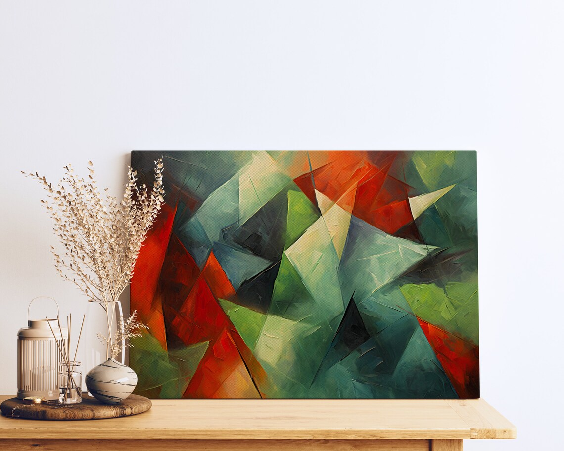 Impressionist Art Mosaic Composition, Art Of Burma Influence