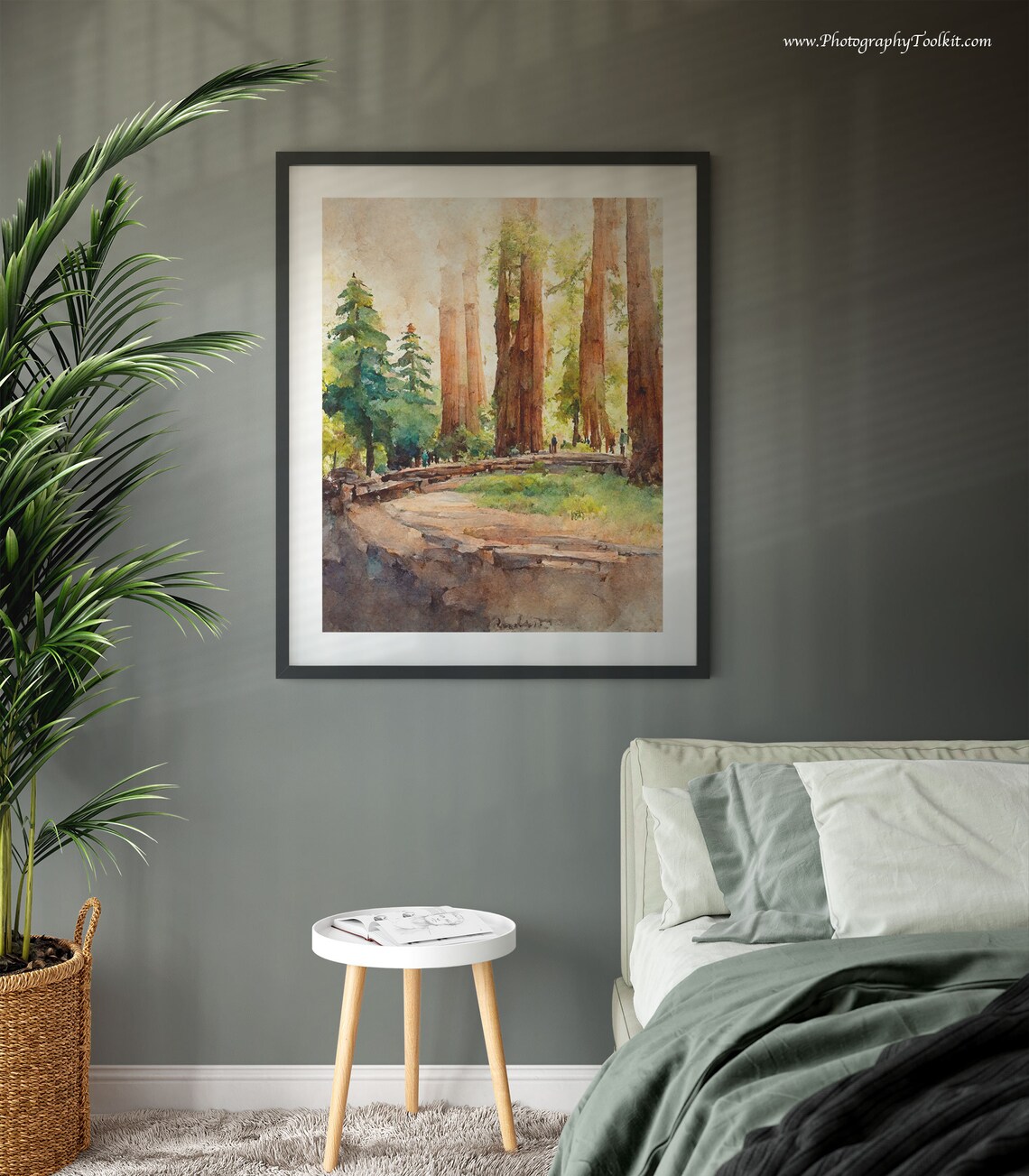 Redwood National Park Vintage Travel Poster Art Print - Image 3