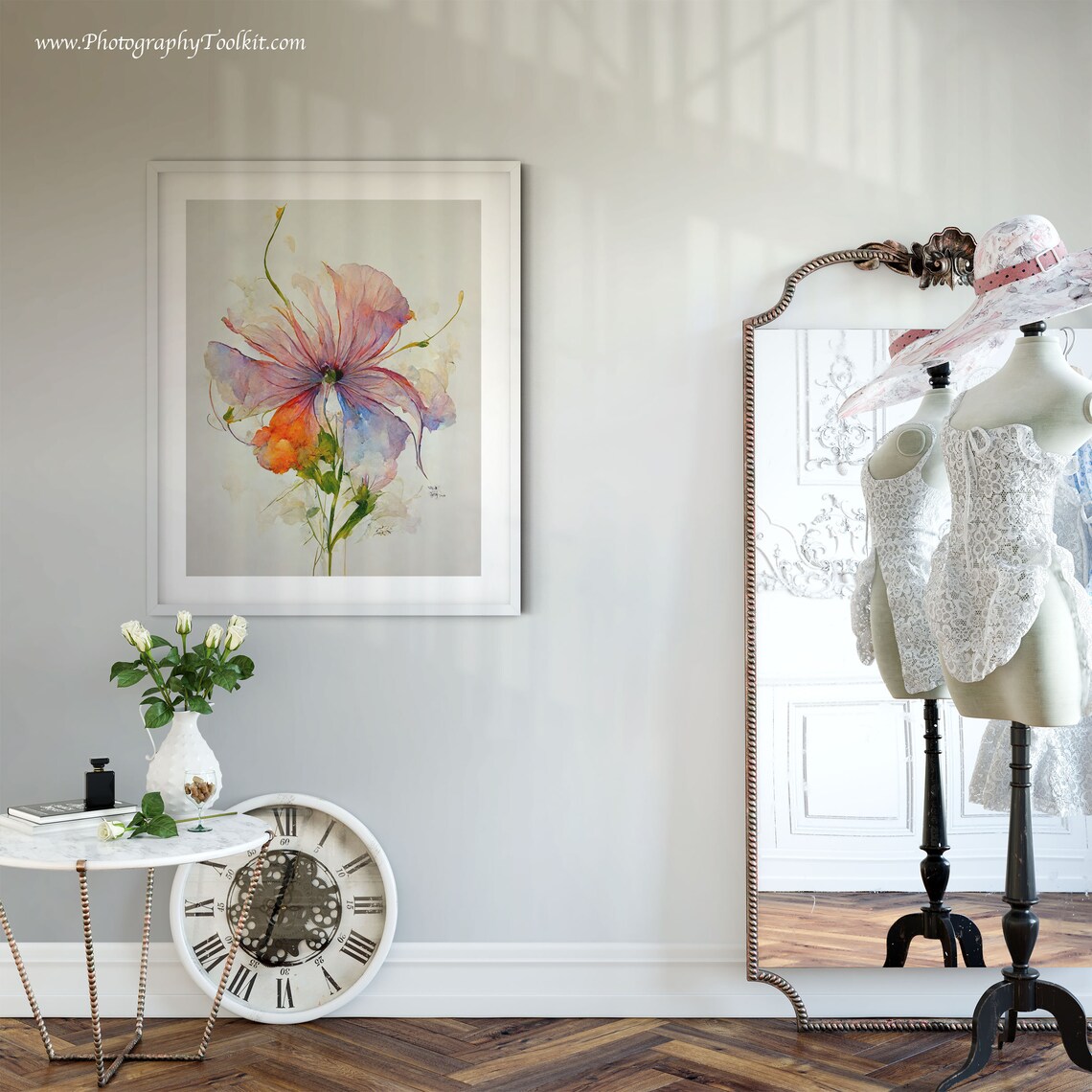 Wildflowers Botanical Home Decor Art Print - Image 6