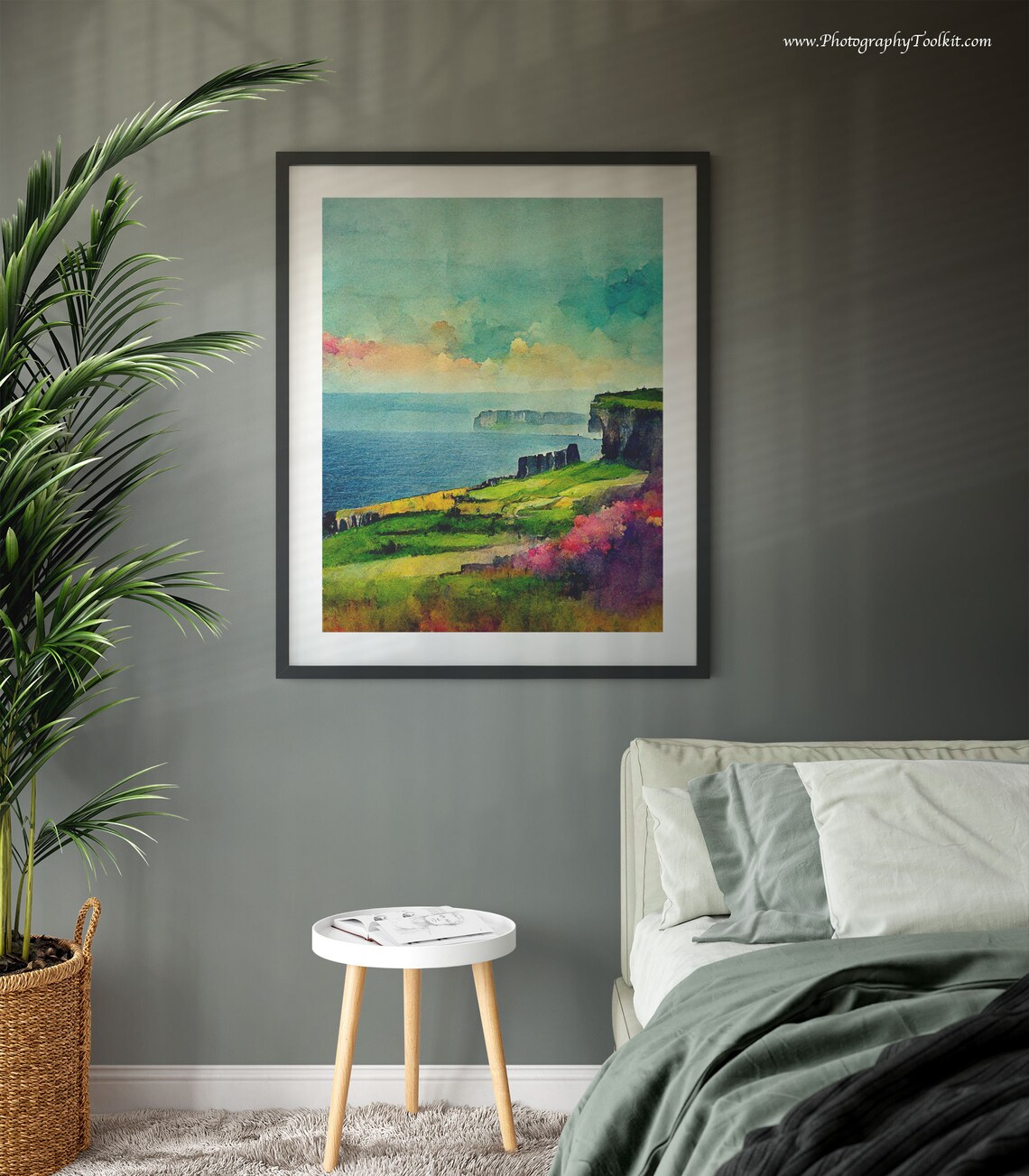 Cliffs Of Moher Travel Print, Ireland Landscape Poster - Image 3