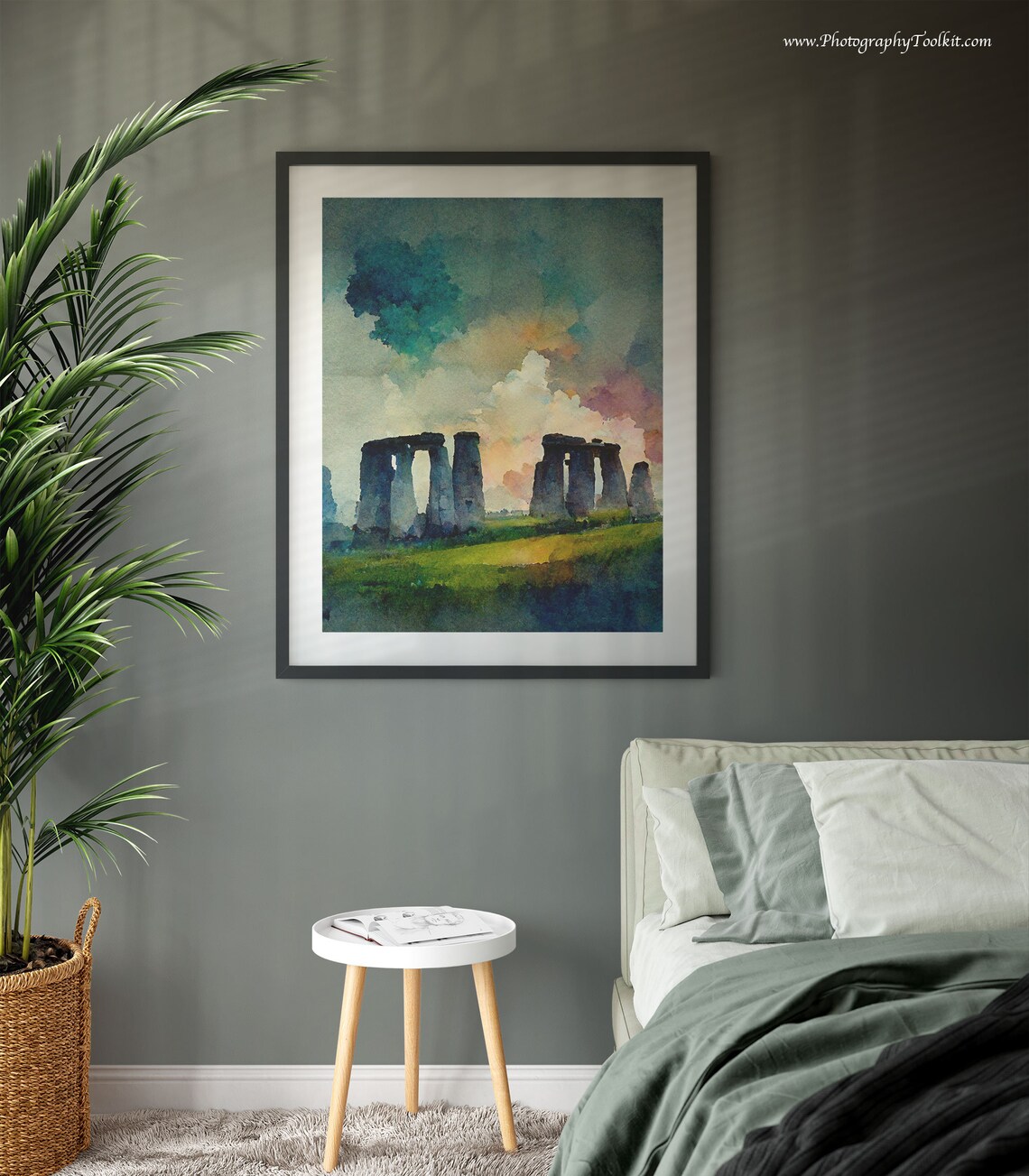 Stonehenge Travel Poster, Wiltshire Monument - Image 3