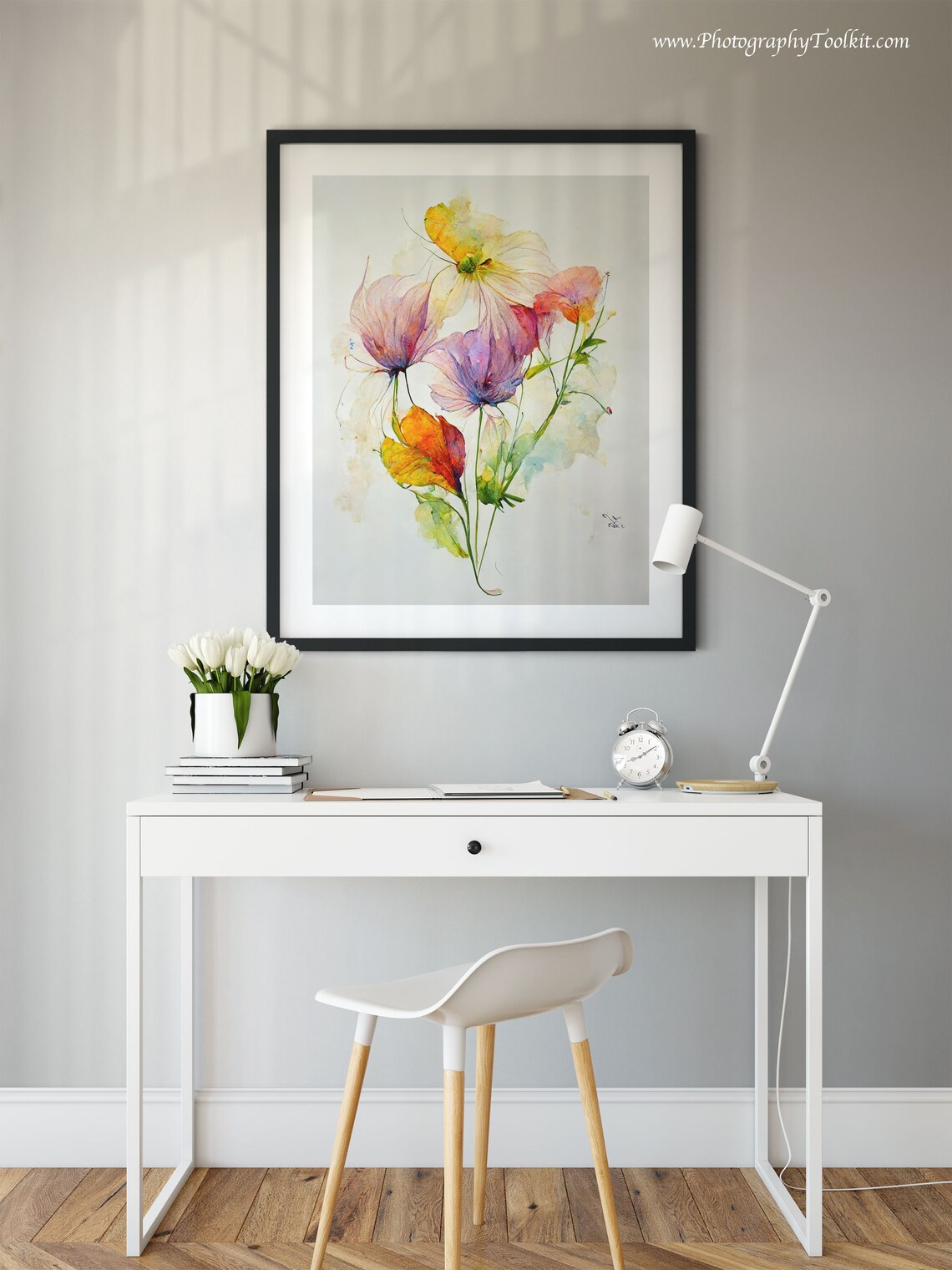 Wildflowers Botanical Art Print, Greenery Decor - Image 6