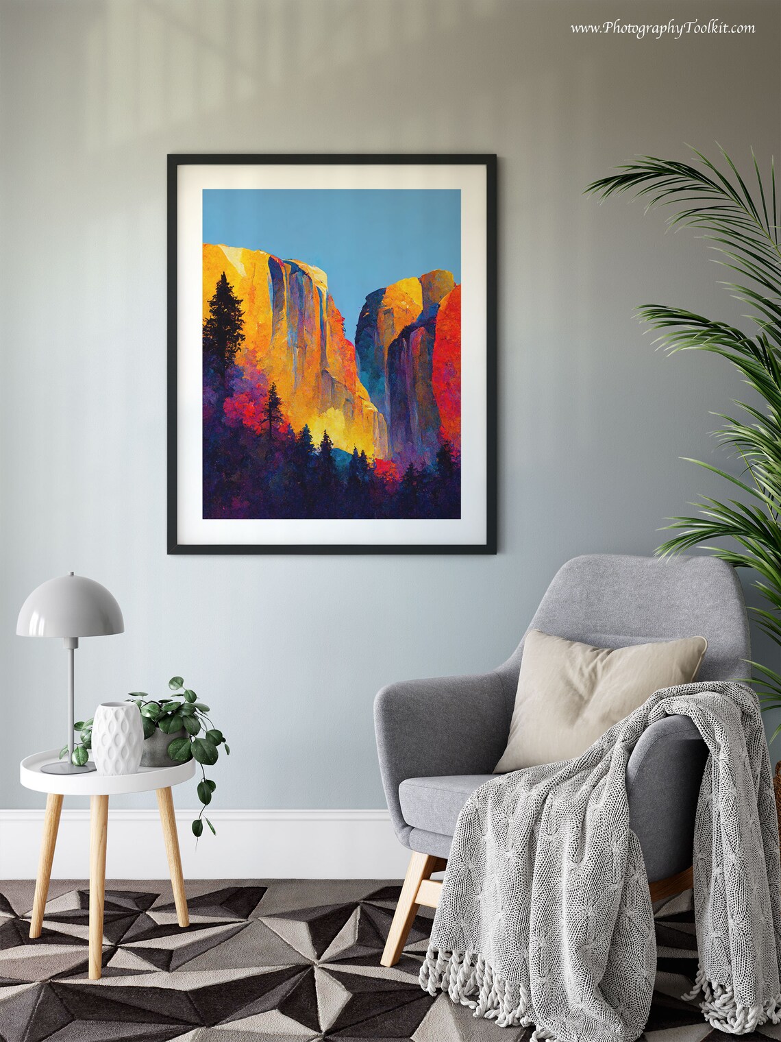 Yosemite National Park Poster, Mountain Landscape Art - Image 6
