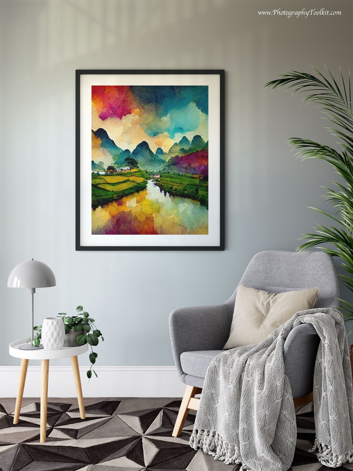 Vietnam Wall Art Prints Vietnam Watercolor Painting Vietnam Wall Decor Vietnam Poster Print Vietnam Photo Vietnam Wall Art Asia Poster - Image 6