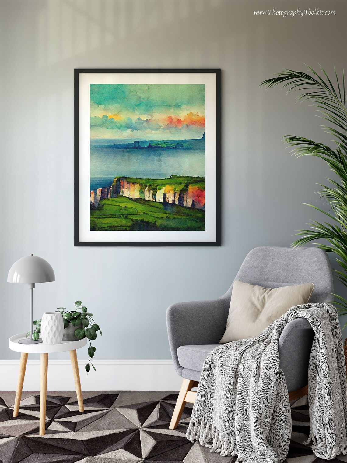 Cliffs Of Moher Travel Print, Irish Landscape Poster - Image 6