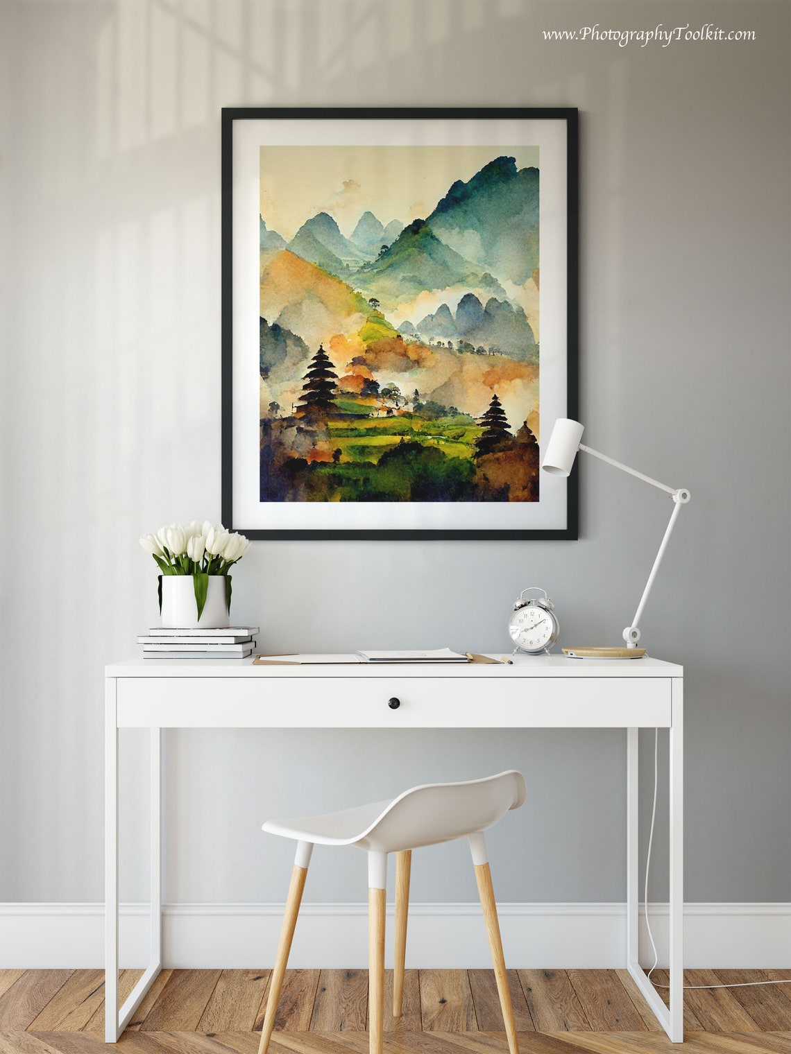 Vietnam Wall Art Prints Vietnam Watercolor Painting Vietnam Wall Decor Vietnam Poster Print Vietnam Photo Vietnam Wall Art Asia Poster - Image 2