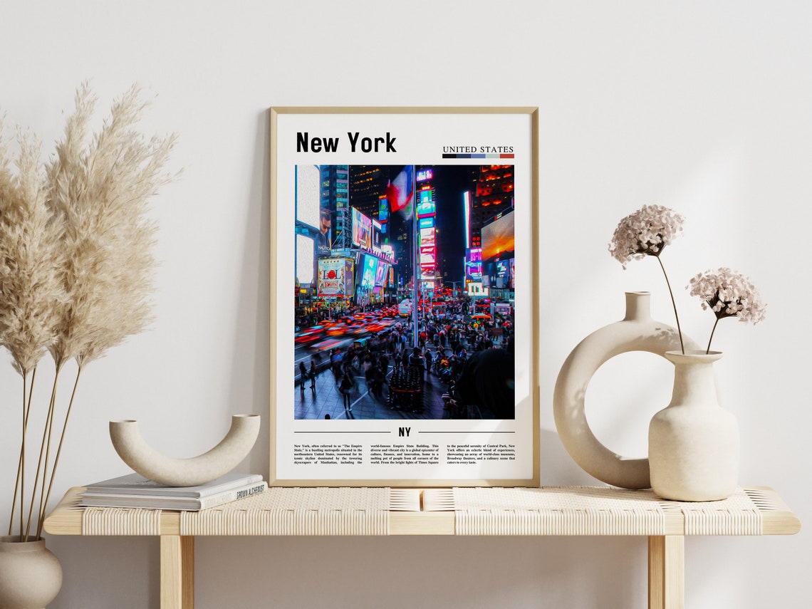 New York Poster New York Print New York Wall Art Ny Photo Ny Poster Ny Print New York Photo Travel Poster - Image 6