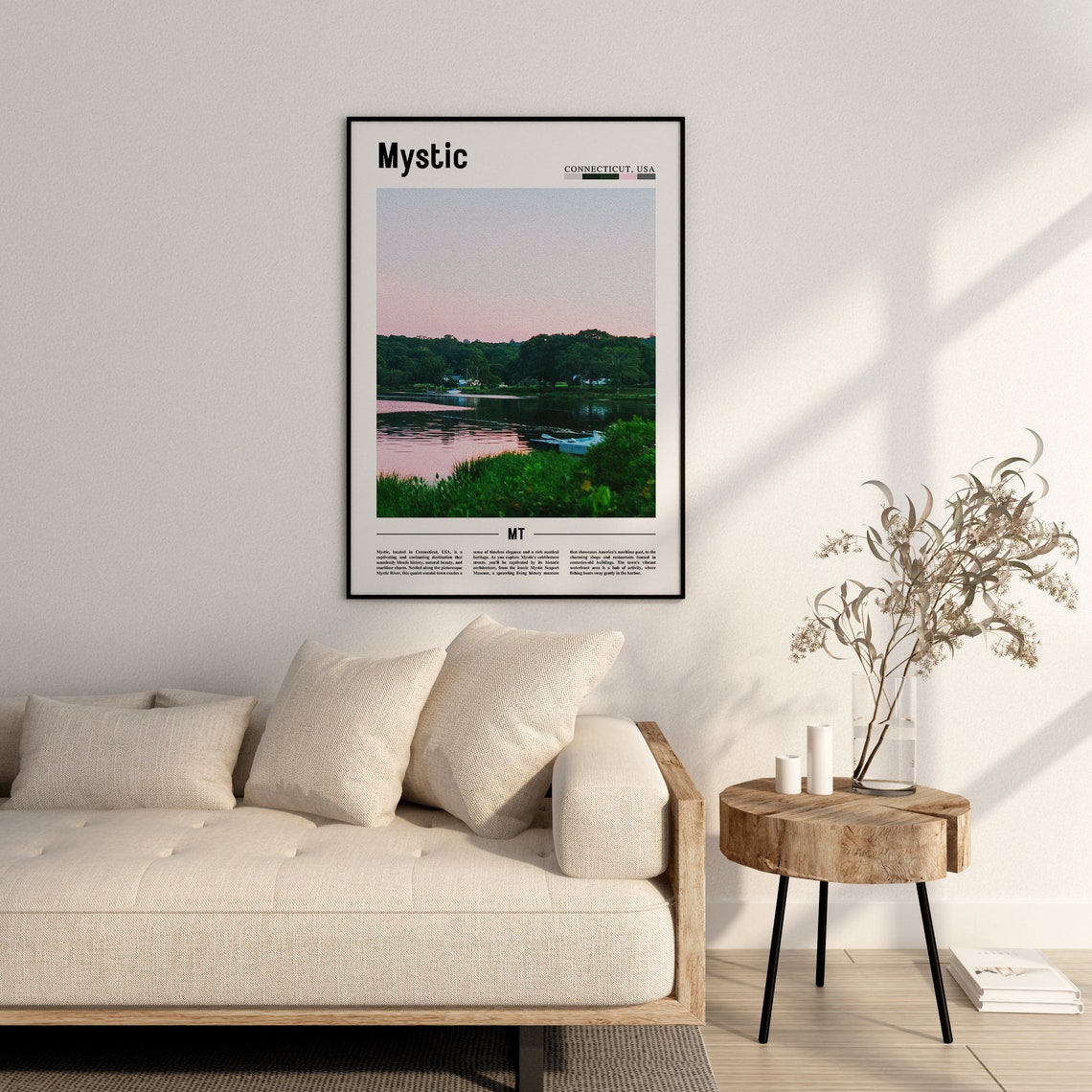 Mystic Poster Mystic Print Mystic Wall Art United States Photo United States Poster United States Print - Image 2