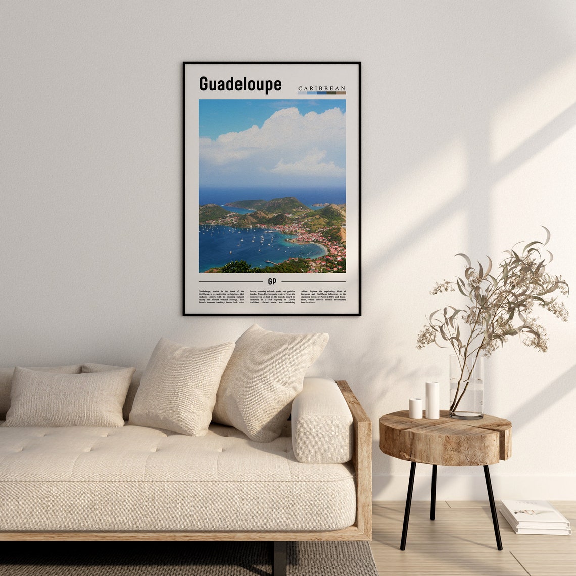Guadeloupe Poster Guadeloupe Print Guadeloupe Wall Art Caribbean Photo Caribbean Poster Caribbean Print Travel Poster - Image 2