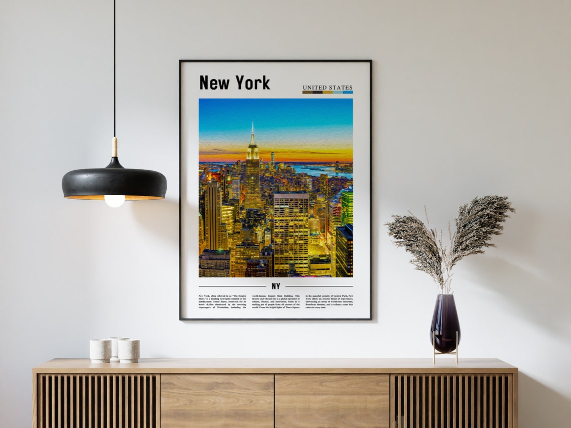 New York Poster New York Print New York Wall Art Ny Photo Ny Poster Ny Print New York Photo Travel Poster - Image 4