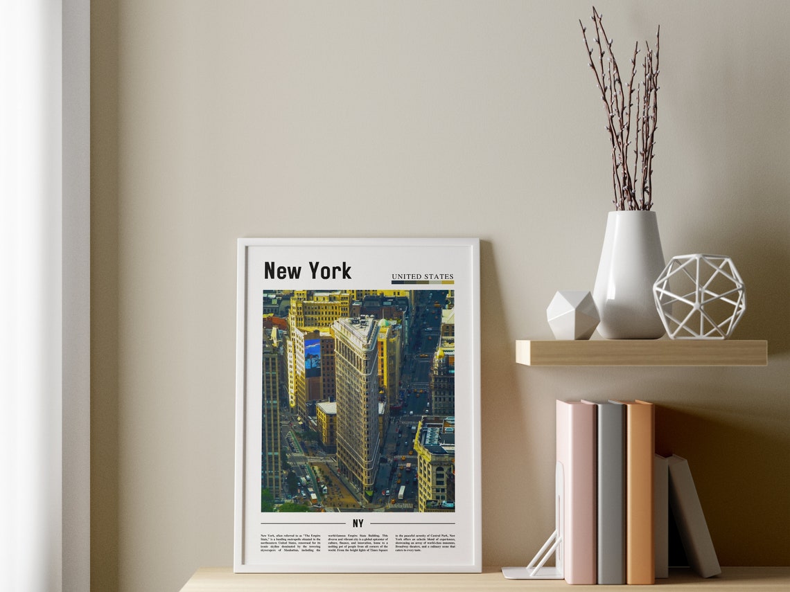 New York Poster New York Print New York Wall Art Ny Photo Ny Poster Ny Print New York Photo Travel Poster - Image 3