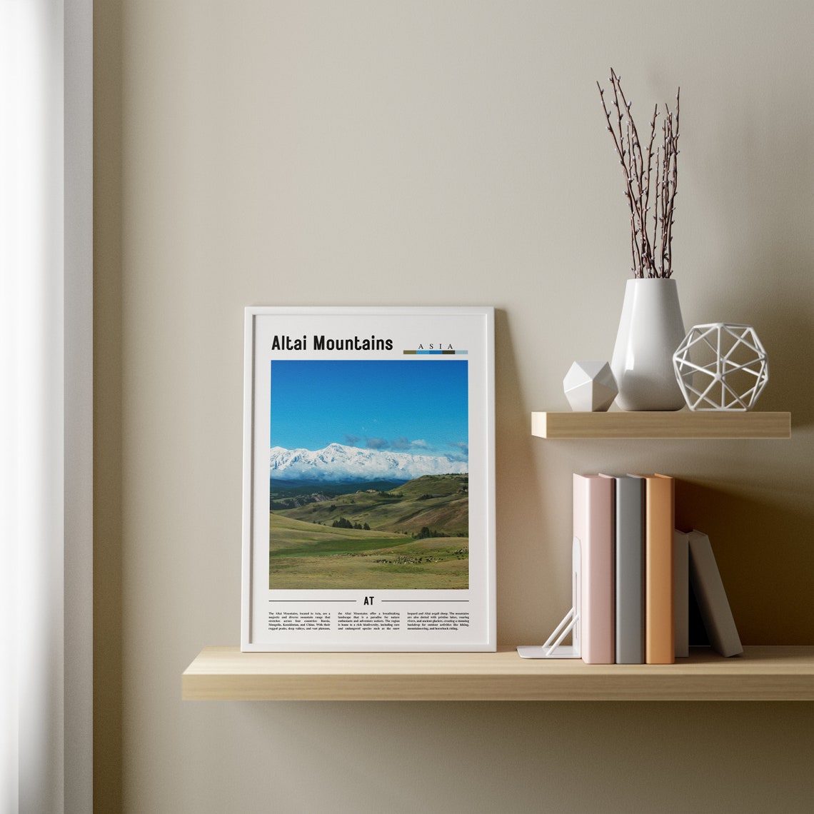Altai Mountains Poster Altai Mountains Print Altai Mountains Wall Art Asia Print Asia Poster Asia Photo Travel Poster - Image 3