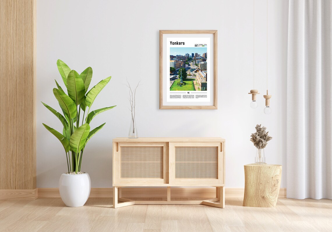 Yonkers Art Print, Colorful City Artwork - Image 5