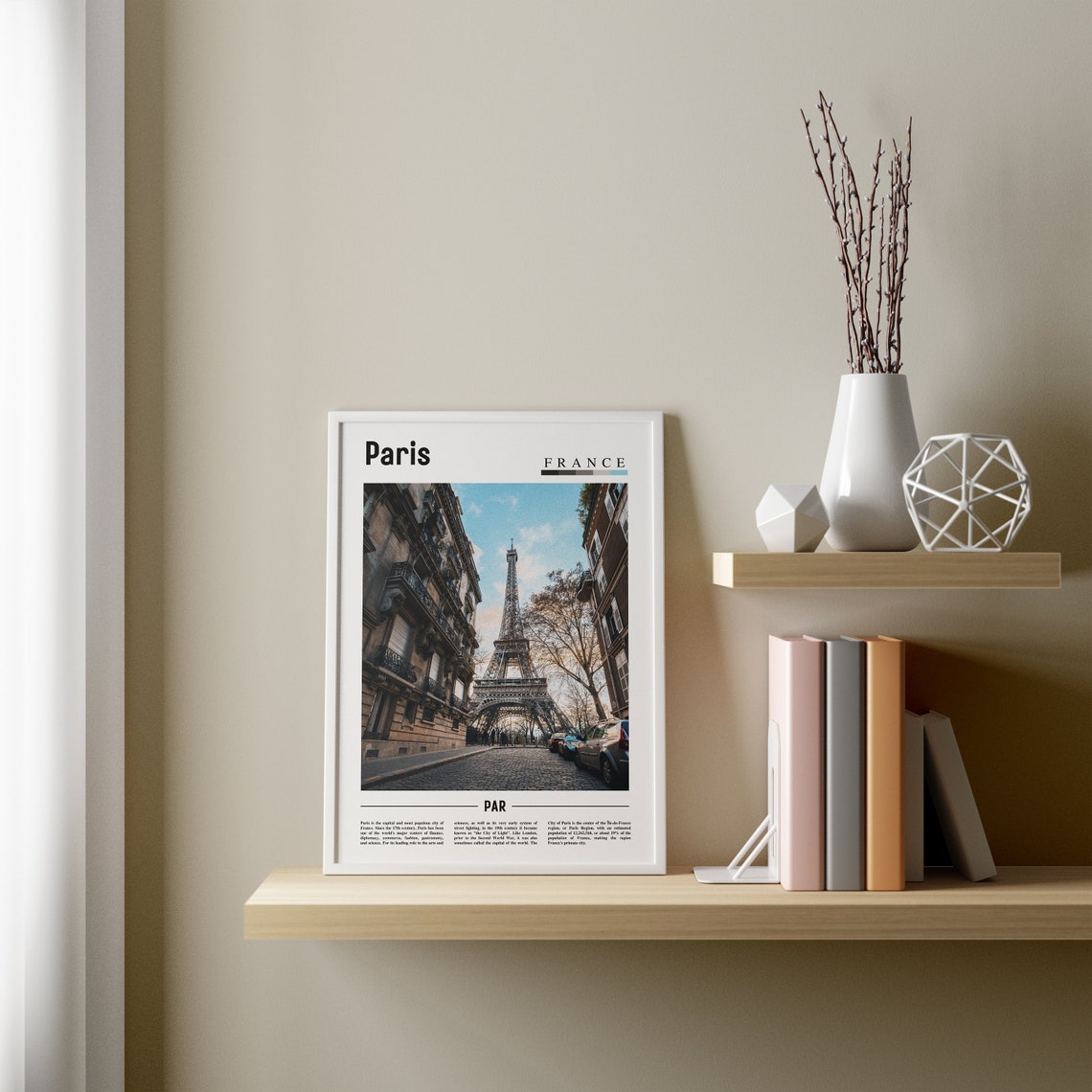 Paris Poster Paris Print Paris Wall Art France Photo France Poster France Print France Wall Art Minimal Travel Poster - Image 2