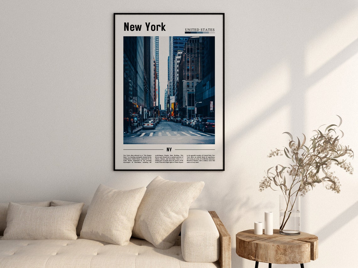 New York Poster New York Print New York Wall Art Ny Photo Ny Poster Ny Print New York Photo Travel Poster - Image 2