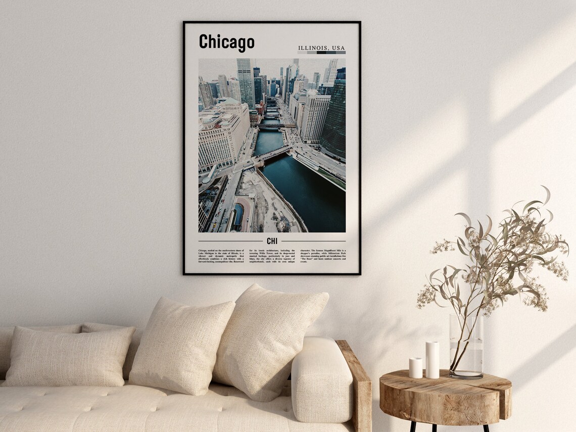 Chicago Travel Poster, United States Photo - Image 2