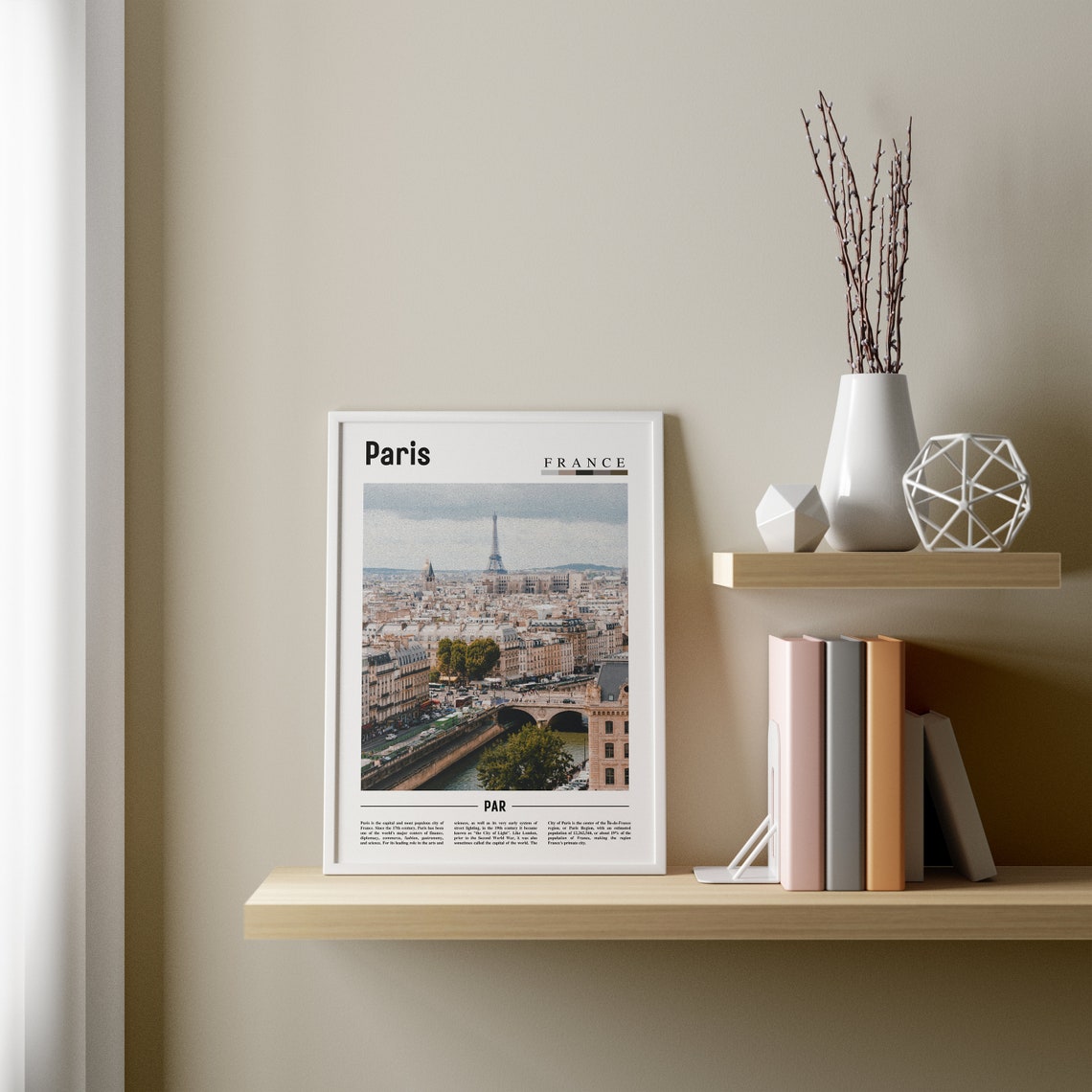 Paris Poster Paris Print Paris Wall Art France Photo France Poster France Print France Wall Art Minimal Travel Poster - Image 2