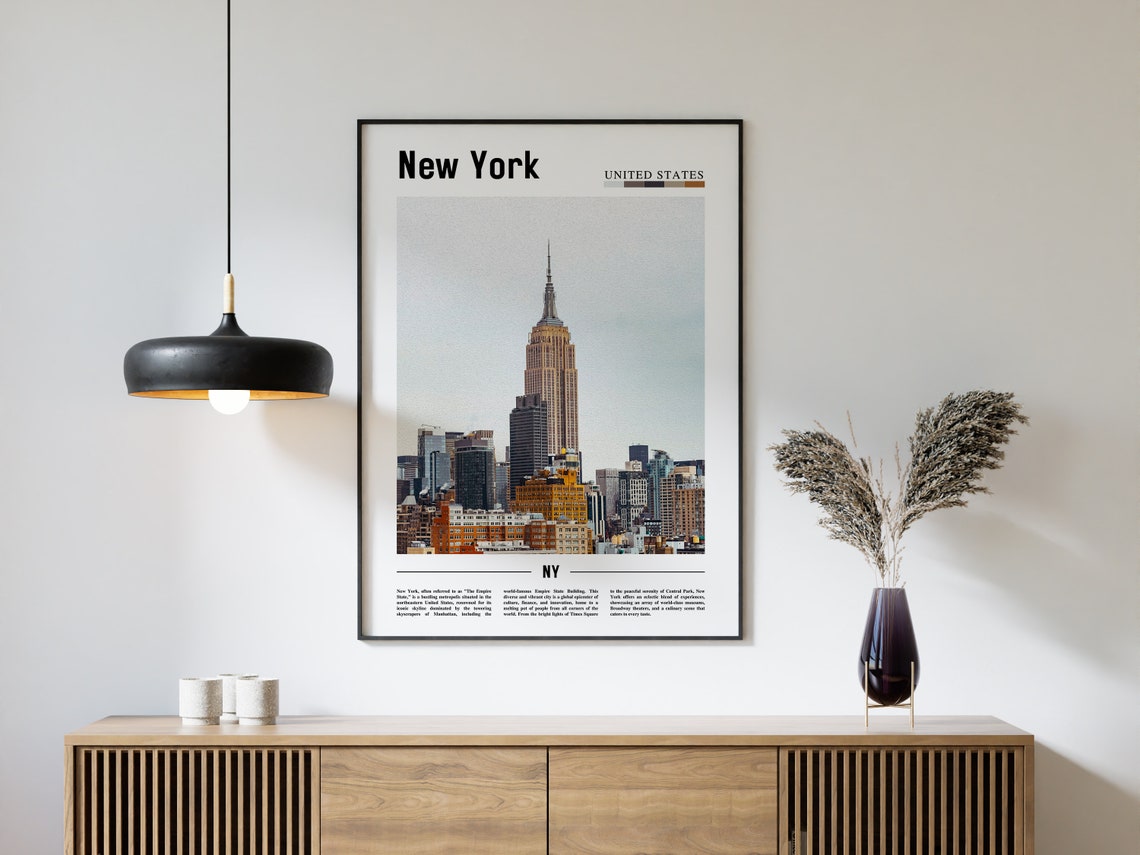 New York Poster New York Print New York Wall Art Ny Photo Ny Poster Ny Print New York Photo Travel Poster - Image 4