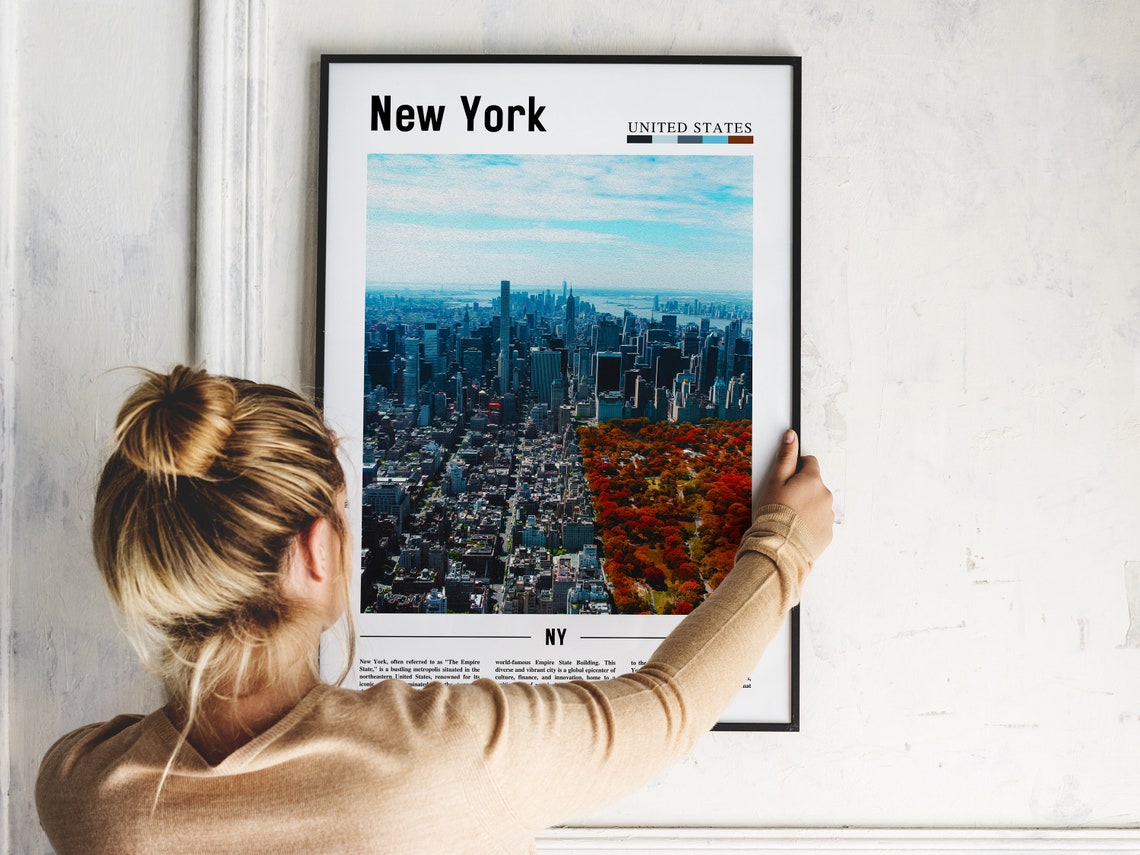 New York Poster New York Print New York Wall Art Ny Photo Ny Poster Ny Print New York Photo Travel Poster - Image 5