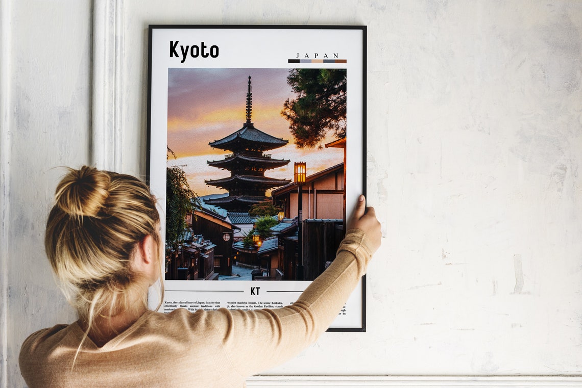 Kyoto Minimal Travel Poster - Image 5