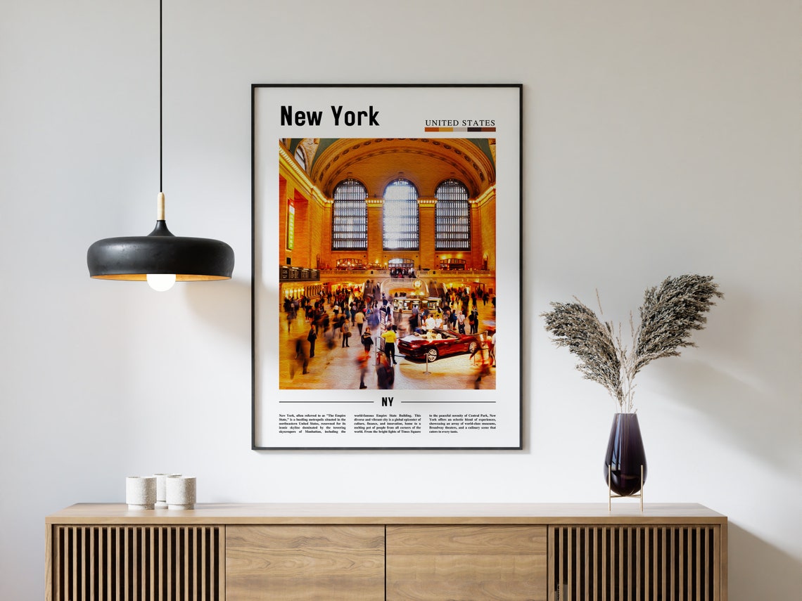 New York Poster New York Print New York Wall Art Ny Photo Ny Poster Ny Print New York Photo Travel Poster - Image 4