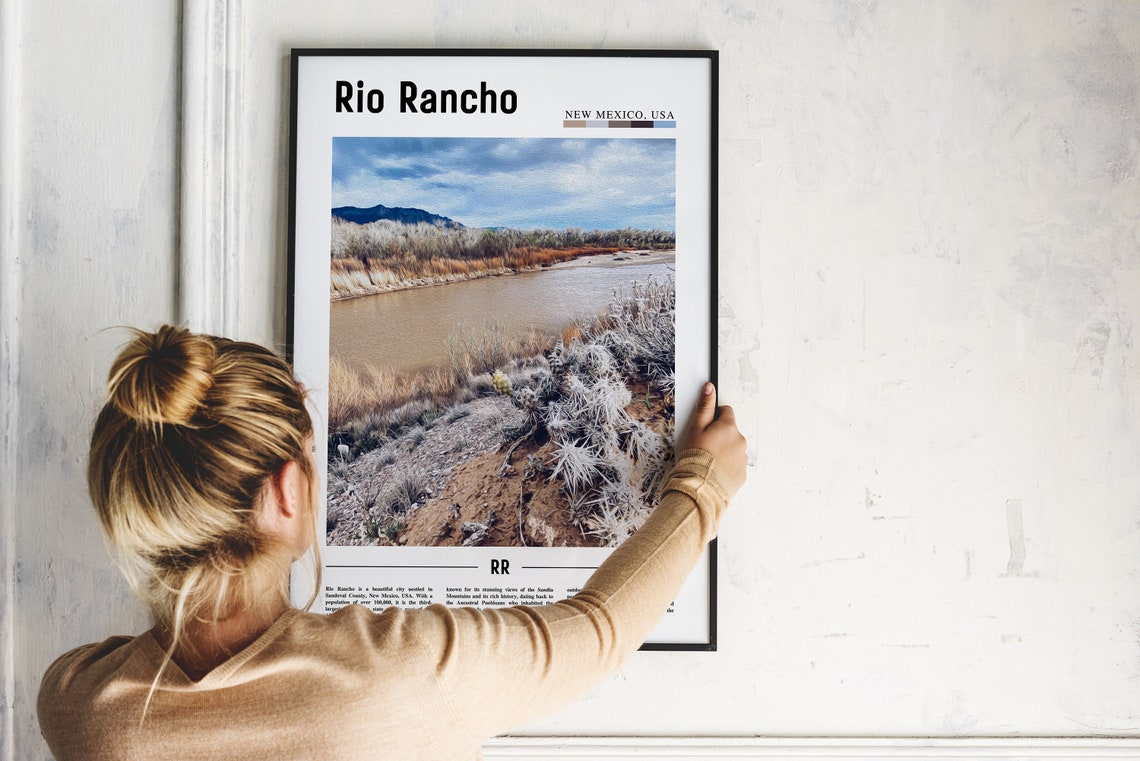Rio Rancho Poster Rio Rancho Print Rio Rancho Wall Art United States Photo United States Poster United States Print - Image 5