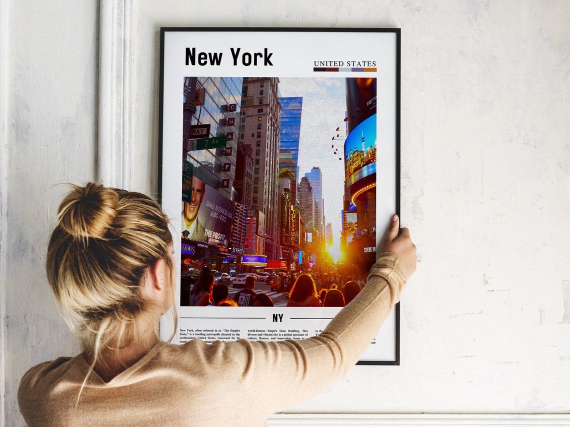 New York Poster New York Print New York Wall Art Ny Photo Ny Poster Ny Print New York Photo Travel Poster - Image 5