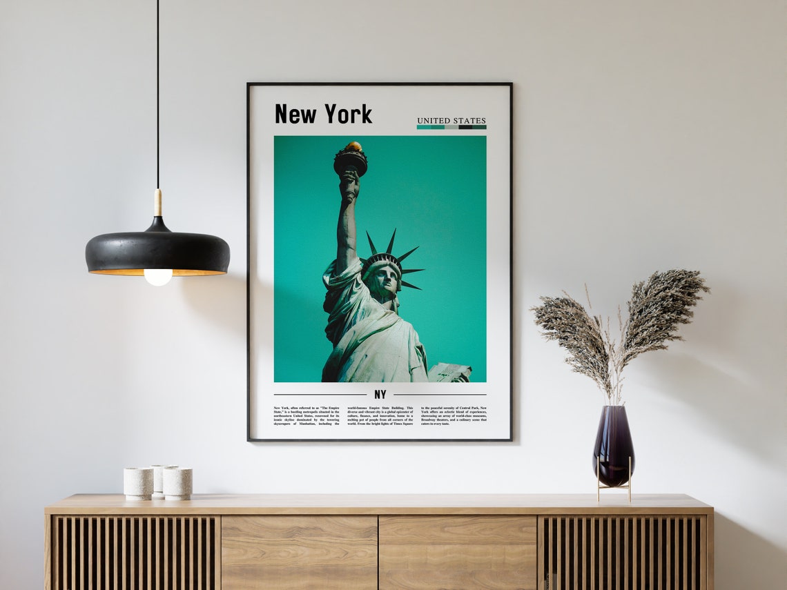 New York Poster New York Print New York Wall Art Ny Photo Ny Poster Ny Print New York Photo Travel Poster - Image 4
