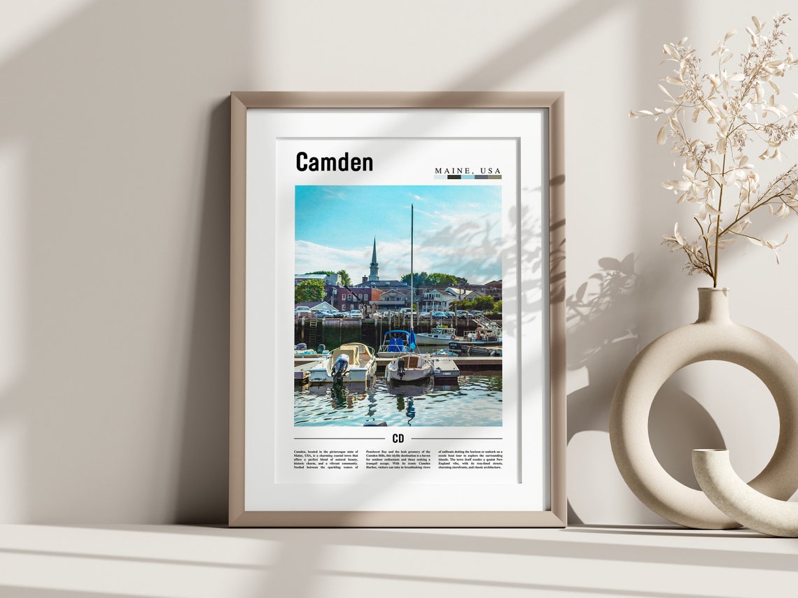 Camden Poster Camden Print Camden Wall Art United States Photo United States Poster United States Print - Image 3