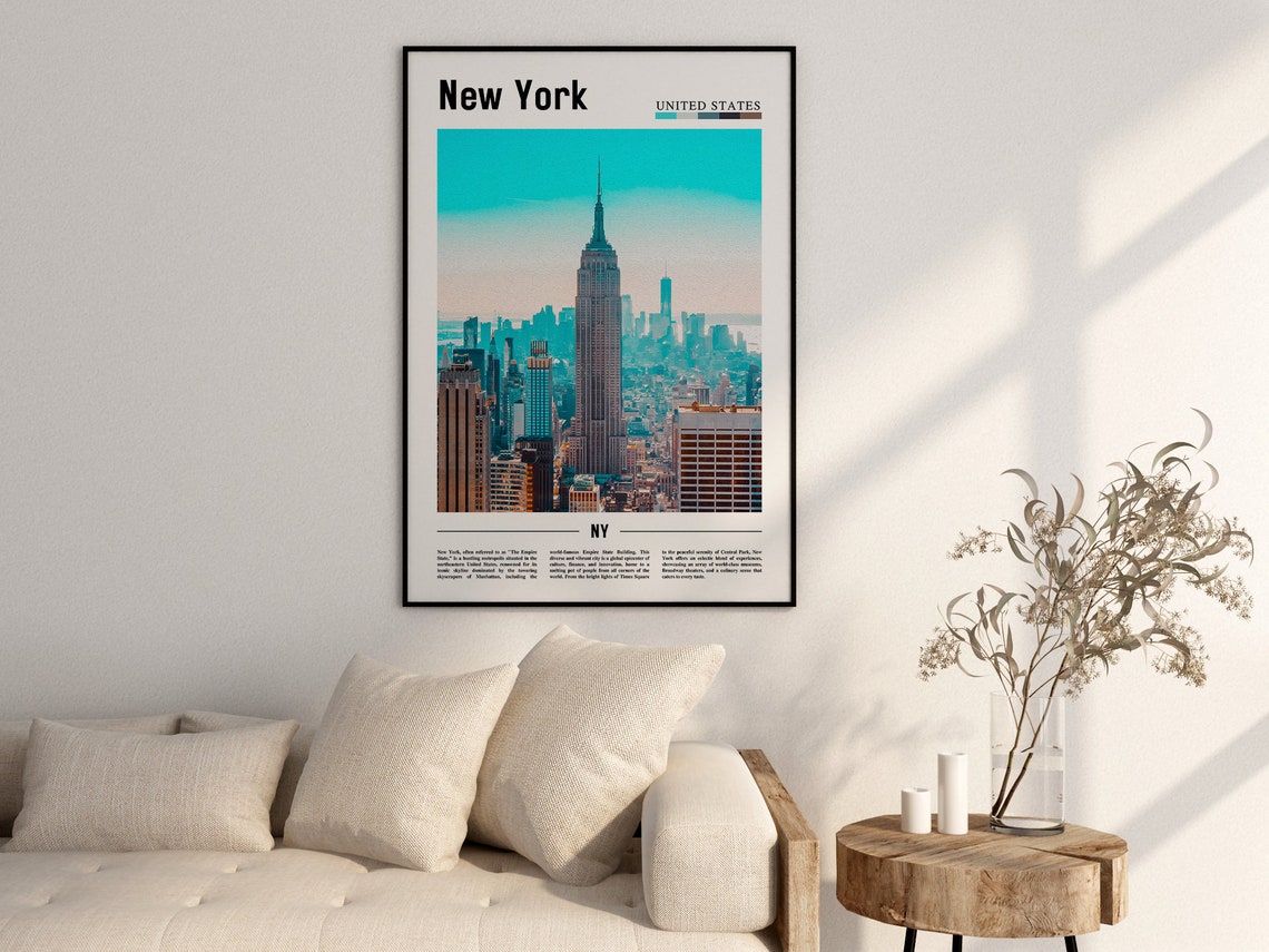 New York Travel Poster, New York Photo - Image 2