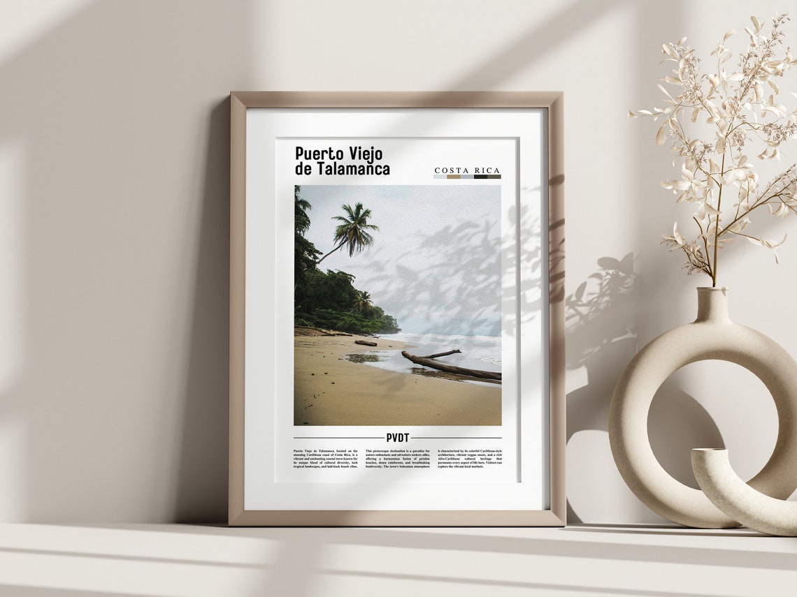 Puerto Viejo De Talamanca Poster Puerto Viejo De Talamanca Print Puerto Viejo De Talamanca Wall Art Oil Painting Poster - Image 3