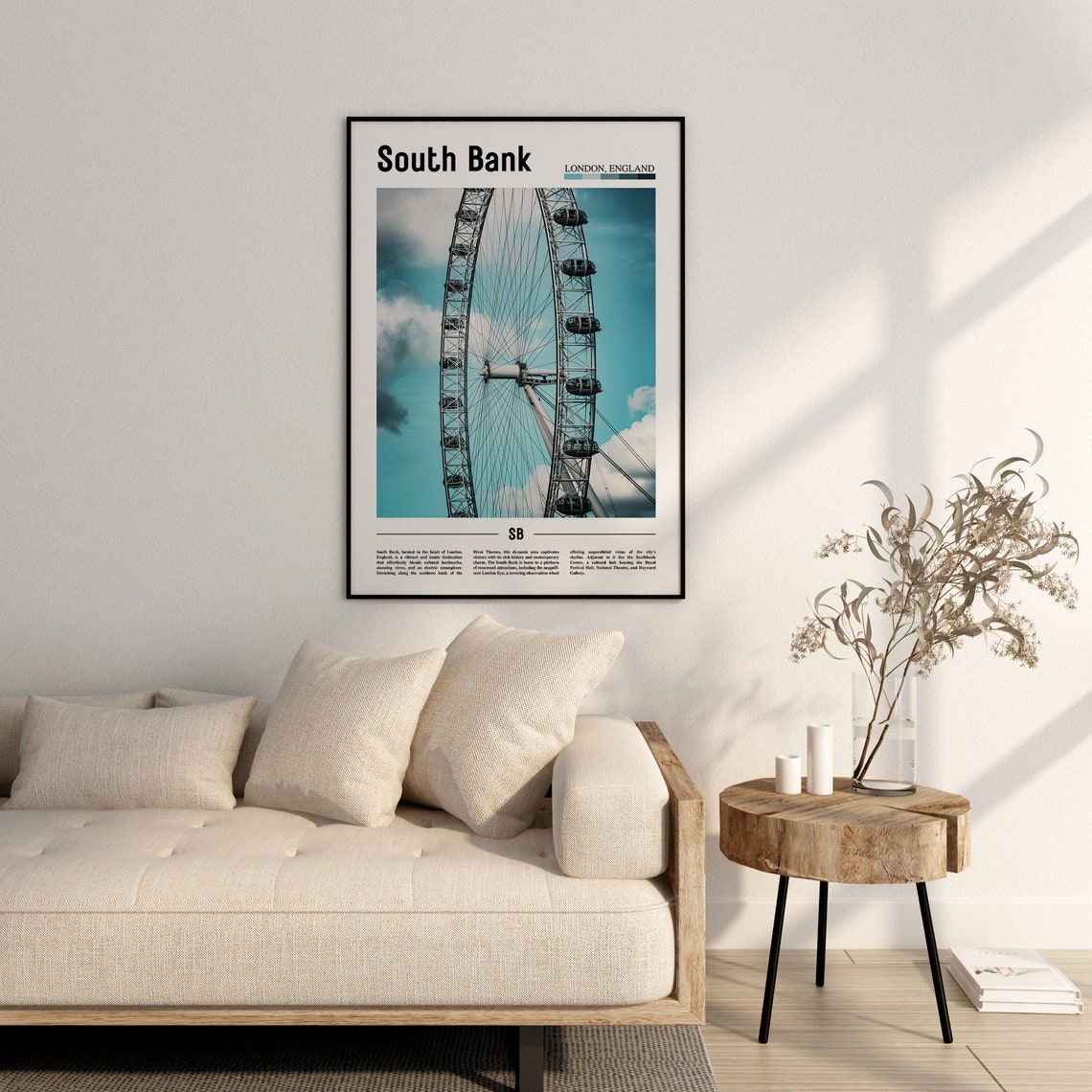 South Bank Poster South Bank Print South Bank Wall Art Europe Photo Europe Poster Europe Print Travel Poster - Image 2