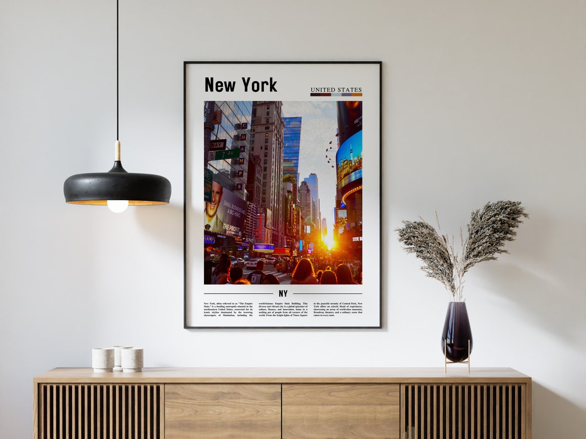 New York Poster New York Print New York Wall Art Ny Photo Ny Poster Ny Print New York Photo Travel Poster - Image 4