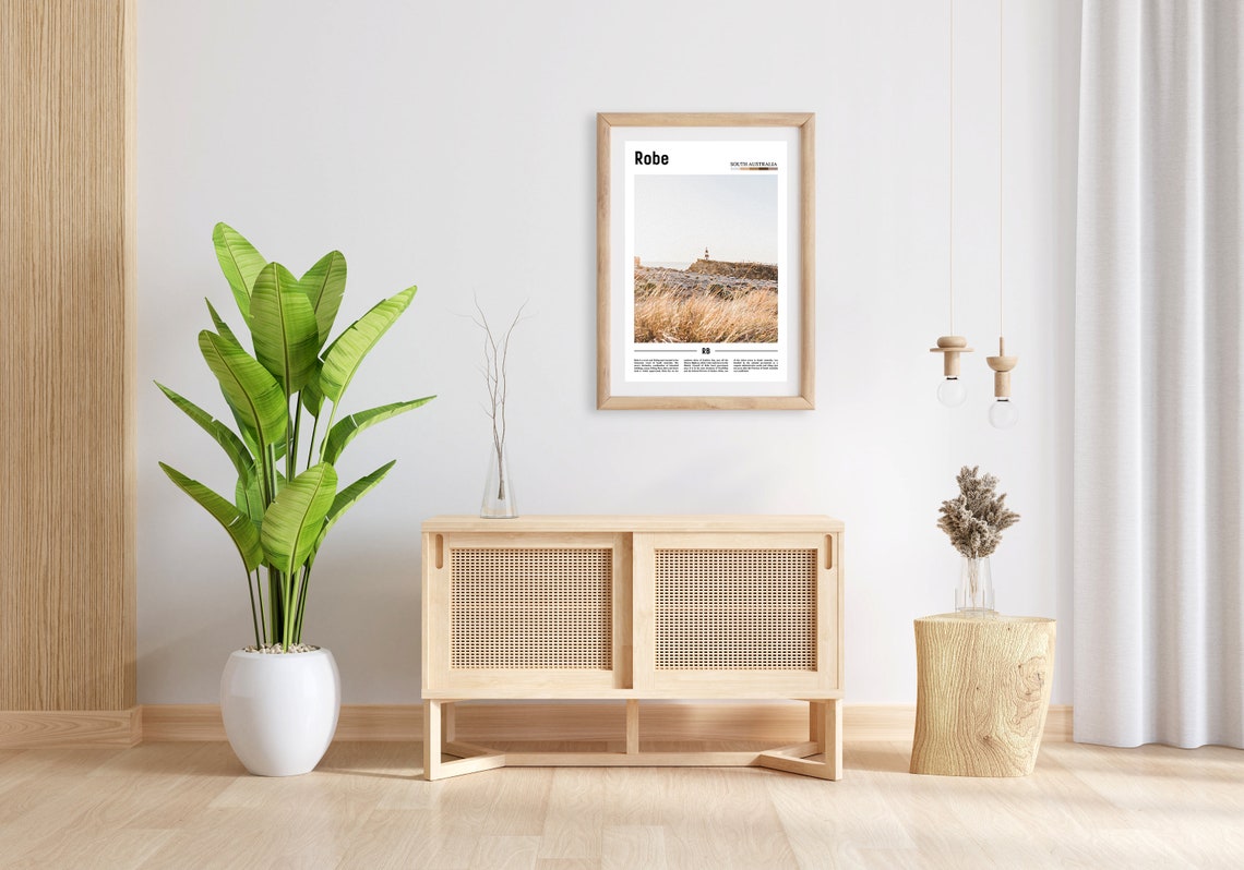 Robe Print Robe Poster Robe Wall Art Minimal Travel Print Minimal City Poster Travel Destination Colorful City Print Oil Painting Poster - Image 3