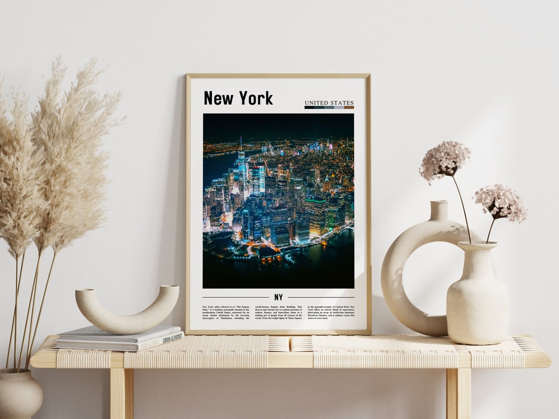 New York Poster New York Print New York Wall Art Ny Photo Ny Poster Ny Print New York Photo Travel Poster - Image 6