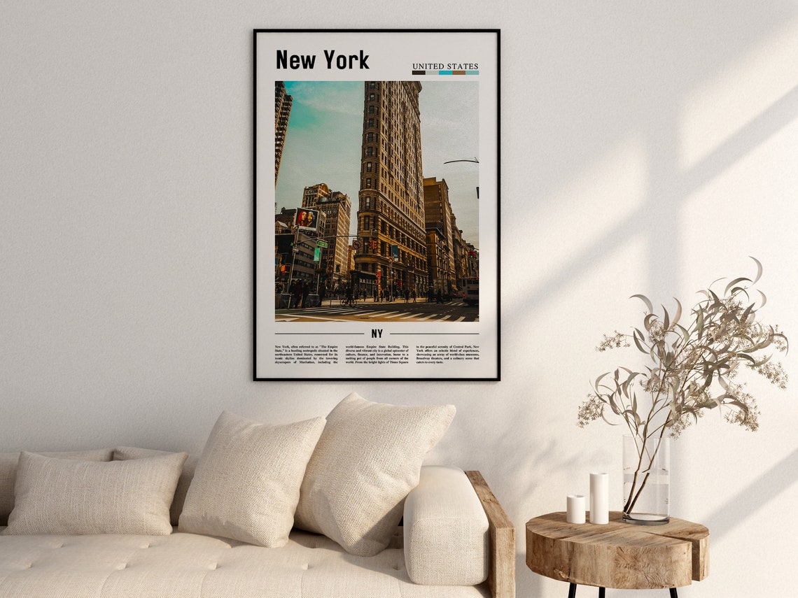 New York Poster New York Print New York Wall Art Ny Photo Ny Poster Ny Print New York Photo Travel Poster - Image 2