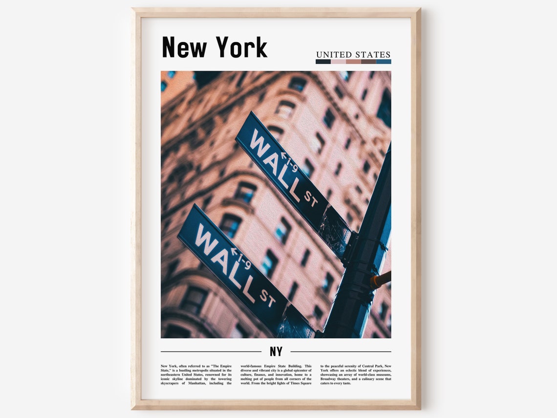 New York Poster New York Print New York Wall Art Ny Photo Ny Poster Ny Print New York Photo Travel Poster