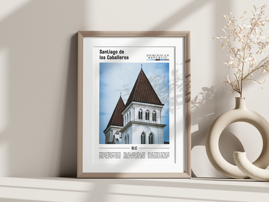 Santiago De Los Caballeros Oil Painting Poster - Image 3