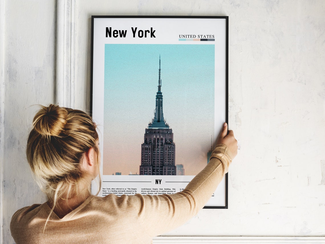 New York Travel Poster, NY Photo Print - Image 5