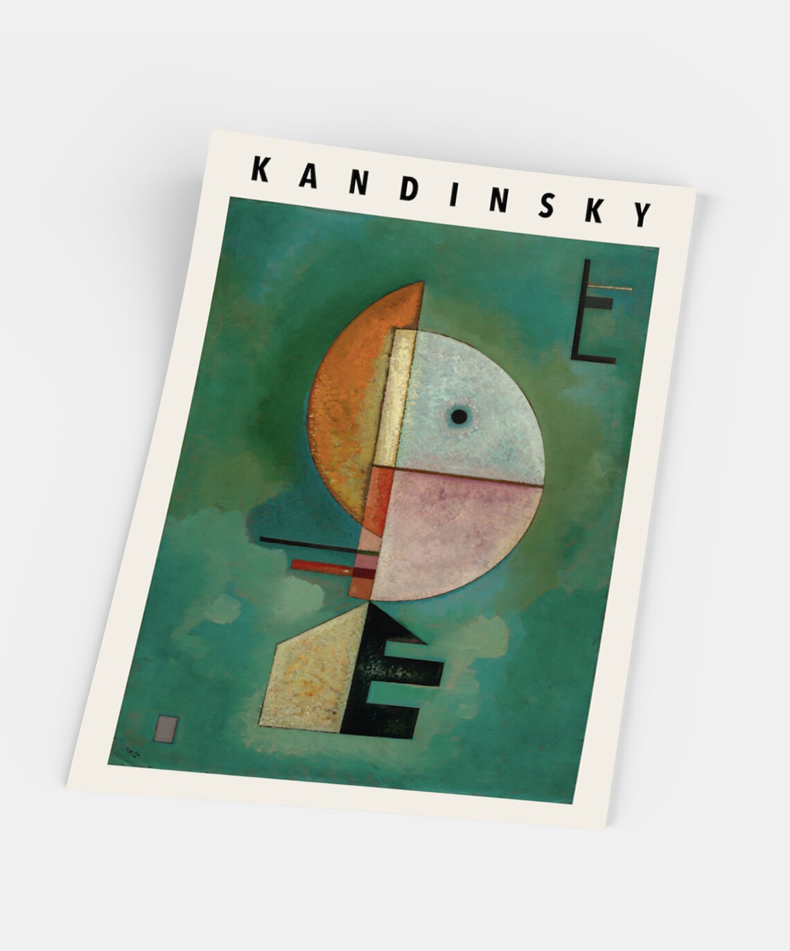Kandinsky Upward Abstract Art Poster, Exhibition Print - Image 5