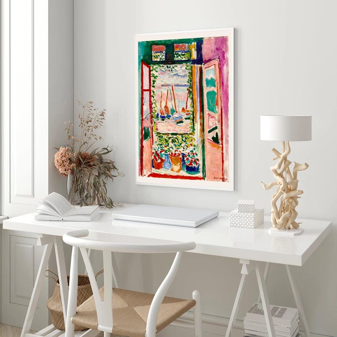 Matisse Open Window Collioure Nature Art Print - Image 4