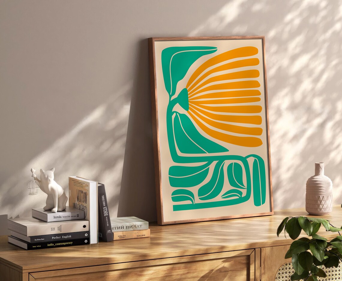 Henri Matisse Flower Boho Style Exhibition Poster Eclectic Prints Gallery Wall Art Retro Trendy Instant - Image 2
