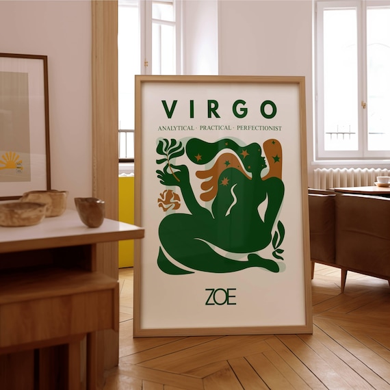 Custom Zodiac Star Sign Print, Astrology Gift
